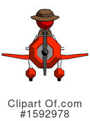 Red Design Mascot Clipart #1592978 by Leo Blanchette