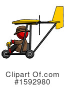 Red Design Mascot Clipart #1592980 by Leo Blanchette