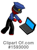 Red Design Mascot Clipart #1593000 by Leo Blanchette