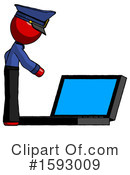 Red Design Mascot Clipart #1593009 by Leo Blanchette