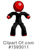 Red Design Mascot Clipart #1593011 by Leo Blanchette