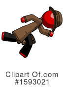 Red Design Mascot Clipart #1593021 by Leo Blanchette