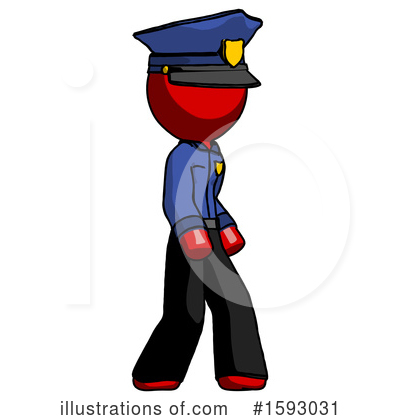 Royalty-Free (RF) Red Design Mascot Clipart Illustration by Leo Blanchette - Stock Sample #1593031