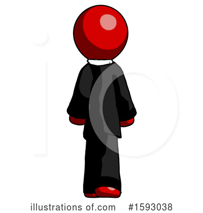 Royalty-Free (RF) Red Design Mascot Clipart Illustration by Leo Blanchette - Stock Sample #1593038