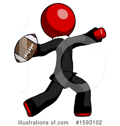 Royalty-Free (RF) Red Design Mascot Clipart Illustration by Leo Blanchette - Stock Sample #1593102