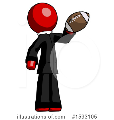 Royalty-Free (RF) Red Design Mascot Clipart Illustration by Leo Blanchette - Stock Sample #1593105