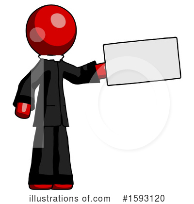 Royalty-Free (RF) Red Design Mascot Clipart Illustration by Leo Blanchette - Stock Sample #1593120