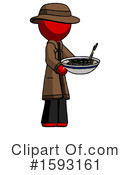 Red Design Mascot Clipart #1593161 by Leo Blanchette