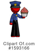 Red Design Mascot Clipart #1593166 by Leo Blanchette