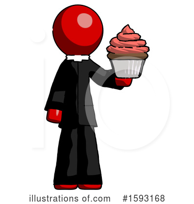 Royalty-Free (RF) Red Design Mascot Clipart Illustration by Leo Blanchette - Stock Sample #1593168