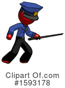 Red Design Mascot Clipart #1593178 by Leo Blanchette