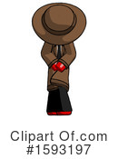 Red Design Mascot Clipart #1593197 by Leo Blanchette