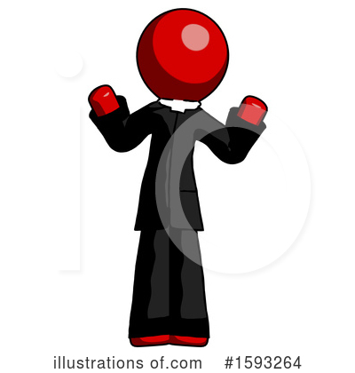 Royalty-Free (RF) Red Design Mascot Clipart Illustration by Leo Blanchette - Stock Sample #1593264