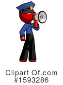 Red Design Mascot Clipart #1593286 by Leo Blanchette