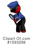 Red Design Mascot Clipart #1593298 by Leo Blanchette