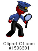 Red Design Mascot Clipart #1593301 by Leo Blanchette
