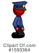 Red Design Mascot Clipart #1593364 by Leo Blanchette