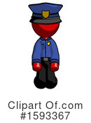Red Design Mascot Clipart #1593367 by Leo Blanchette