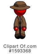 Red Design Mascot Clipart #1593368 by Leo Blanchette