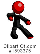 Red Design Mascot Clipart #1593375 by Leo Blanchette