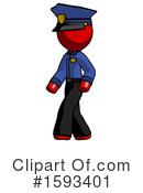 Red Design Mascot Clipart #1593401 by Leo Blanchette