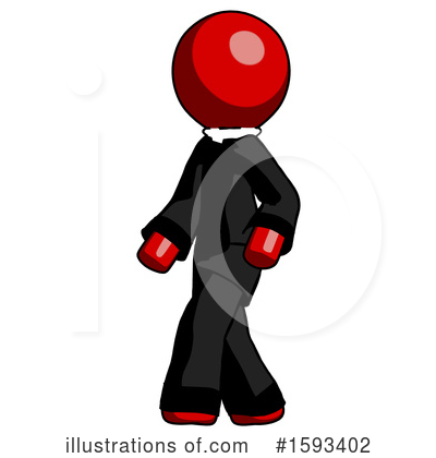 Royalty-Free (RF) Red Design Mascot Clipart Illustration by Leo Blanchette - Stock Sample #1593402