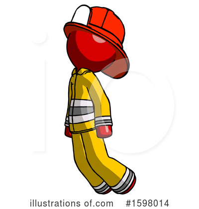 Royalty-Free (RF) Red Design Mascot Clipart Illustration by Leo Blanchette - Stock Sample #1598014