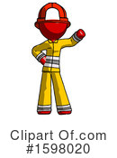Red Design Mascot Clipart #1598020 by Leo Blanchette