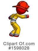 Red Design Mascot Clipart #1598028 by Leo Blanchette