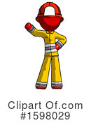 Red Design Mascot Clipart #1598029 by Leo Blanchette