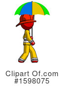 Red Design Mascot Clipart #1598075 by Leo Blanchette