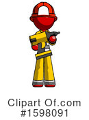 Red Design Mascot Clipart #1598091 by Leo Blanchette