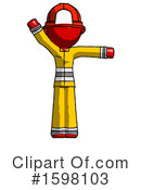Red Design Mascot Clipart #1598103 by Leo Blanchette