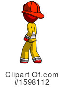 Red Design Mascot Clipart #1598112 by Leo Blanchette