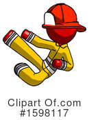 Red Design Mascot Clipart #1598117 by Leo Blanchette