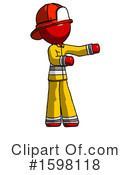 Red Design Mascot Clipart #1598118 by Leo Blanchette