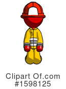 Red Design Mascot Clipart #1598125 by Leo Blanchette