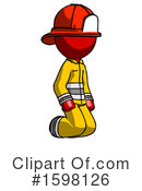Red Design Mascot Clipart #1598126 by Leo Blanchette