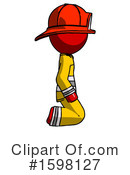 Red Design Mascot Clipart #1598127 by Leo Blanchette