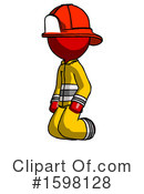 Red Design Mascot Clipart #1598128 by Leo Blanchette