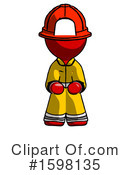 Red Design Mascot Clipart #1598135 by Leo Blanchette