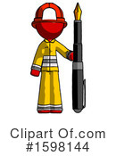 Red Design Mascot Clipart #1598144 by Leo Blanchette