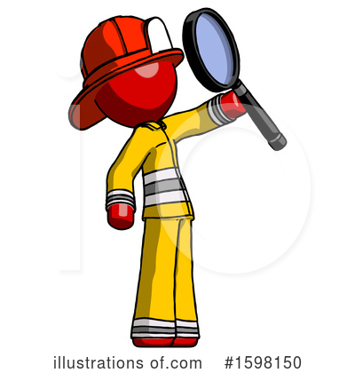 Royalty-Free (RF) Red Design Mascot Clipart Illustration by Leo Blanchette - Stock Sample #1598150