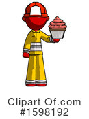 Red Design Mascot Clipart #1598192 by Leo Blanchette