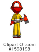 Red Design Mascot Clipart #1598198 by Leo Blanchette