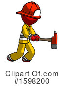 Red Design Mascot Clipart #1598200 by Leo Blanchette