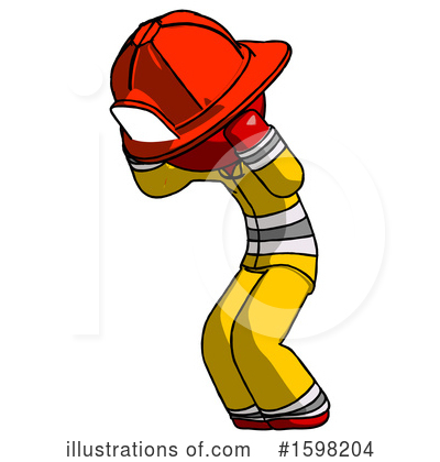 Royalty-Free (RF) Red Design Mascot Clipart Illustration by Leo Blanchette - Stock Sample #1598204
