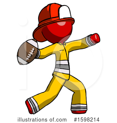 Royalty-Free (RF) Red Design Mascot Clipart Illustration by Leo Blanchette - Stock Sample #1598214