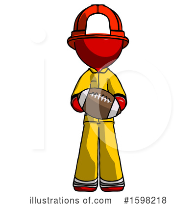 Royalty-Free (RF) Red Design Mascot Clipart Illustration by Leo Blanchette - Stock Sample #1598218