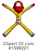 Red Design Mascot Clipart #1598221 by Leo Blanchette